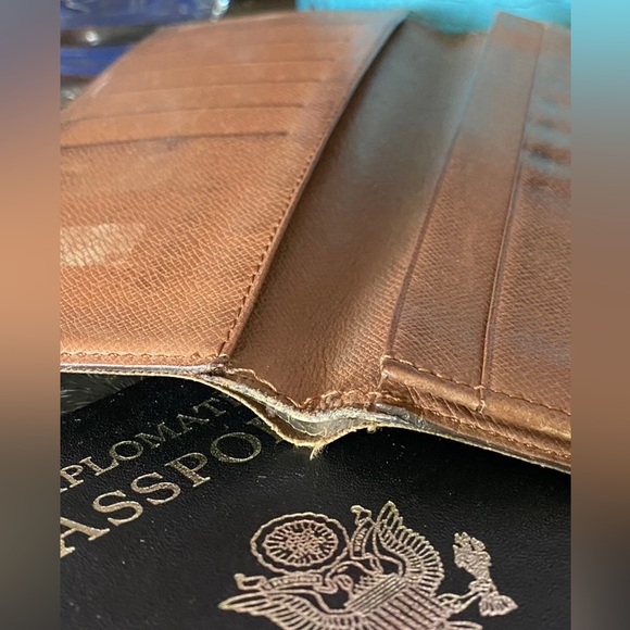 Vintage Auth LOUIS VUITTON Porte Valeurs Valet Organizer WALLET Designer Luxury - Picture 12 of 13